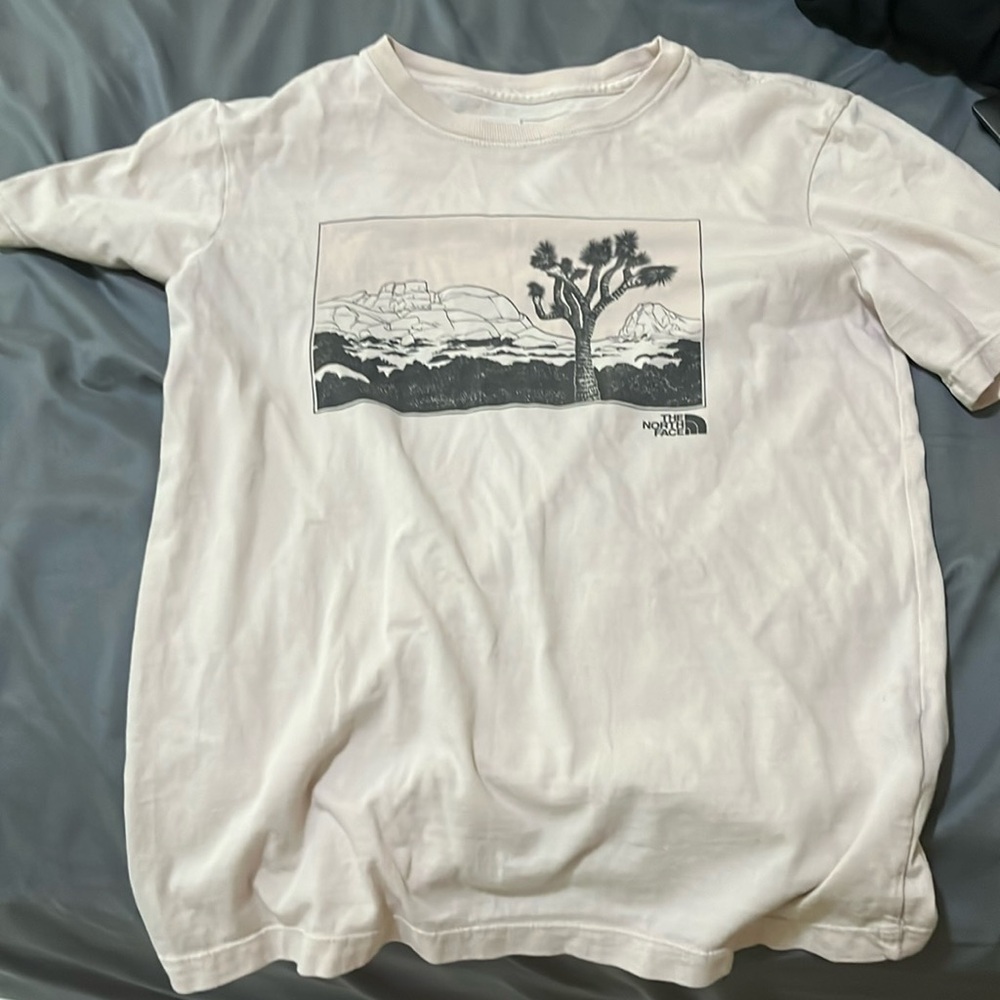 The North Face Pink T-shirt in size XS